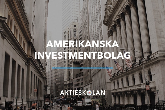 Amerikanska investmentbolag