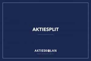 Aktiesplit-Aktieskolan