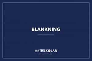 Blankning-Aktieskolan