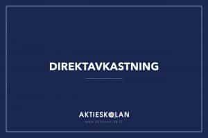 Direktavkastning