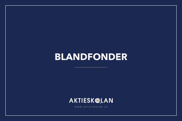 Blandfonder